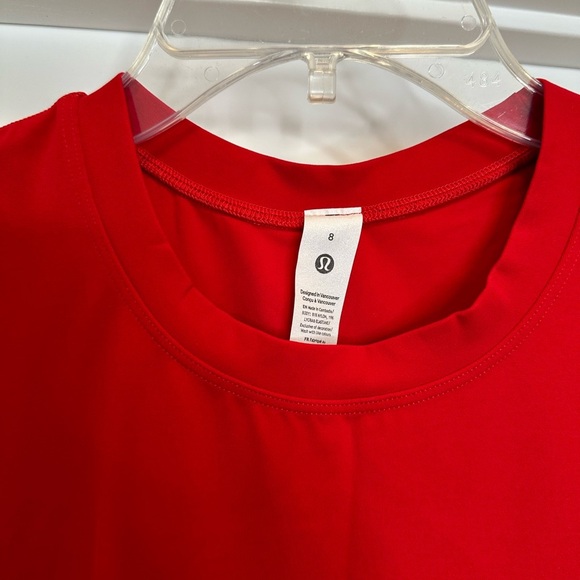 Lululemon Red All Aligned Sleeveless Midi Dress size 8 - Picture 5 of 13